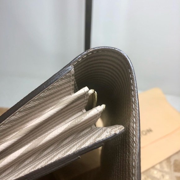 Louis Vuitton Damier Ebene Trunks & Locks  Sarah Long Wallet - Picture 9 of 10